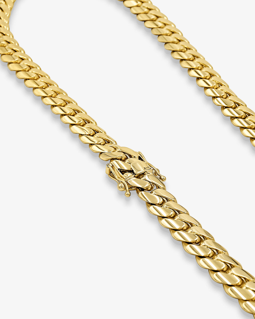Cuban Link Chain 7mm Cuban Link Chain - Solid Gold Handcrafted in Miami Pochy Jewelry in Miami