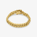 Cuban Link Bracelet 10mm Cuban Link Bracelet - Solid Gold Handcrafted in Miami Pochy Jewelry in Miami