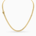 Necklace 10K Hallow Gold Cuban Link Chain Pochy Jewelry in Miami